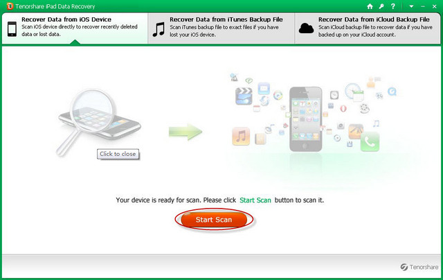 Tenorshare iPad Data Recovery