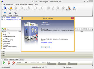 3D-FTP （FTP客户端） 9.0.7 特别版软件截图