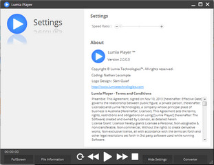 Lumia Player视频播放器 2.0.0.0软件截图