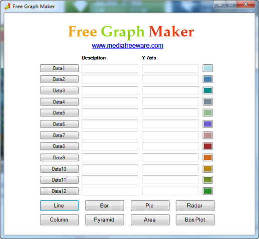 Free Graph Maker 数据图表制作