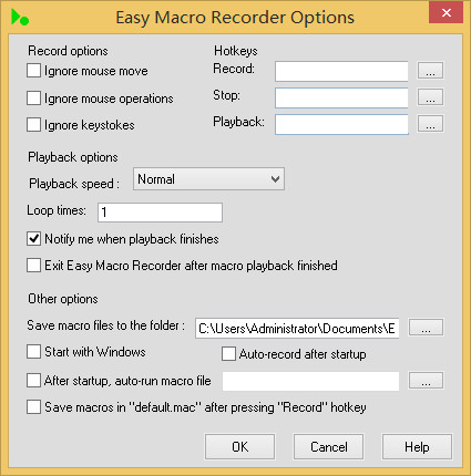 Easy Macro Recorder 宏记录器