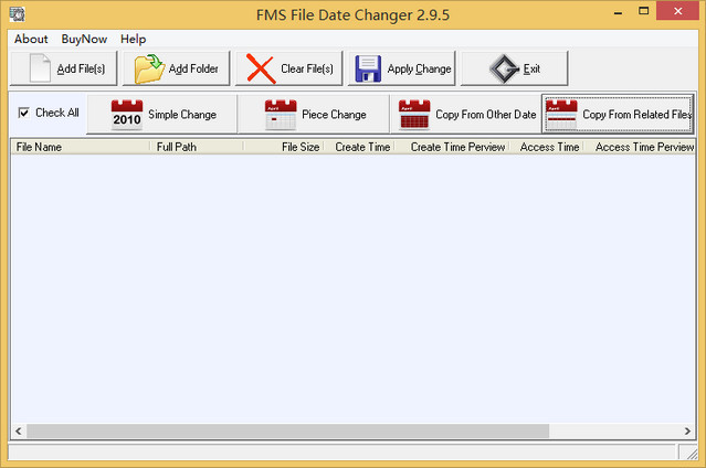 FMS File Date Changer 文件日期修改