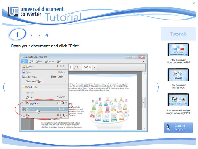 Universal Document Converter 6.4.1407 特别版