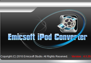 Emicsoft iPod Converter (ipod视频转换器) 4.1.16软件截图