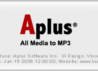 Aplus All Media to MP3 (MP3格式转换） 8.68软件截图