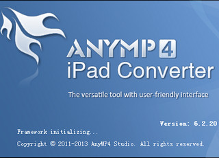 AnyMP4 iPad Converter (iPad视频转换） 6.2.20软件截图