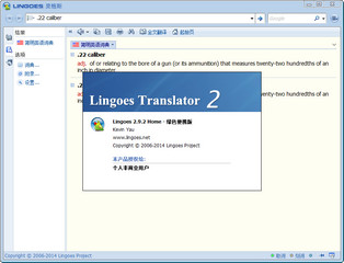 靈格斯詞霸 lingoes 2.9.2 繁體中文版软件截图