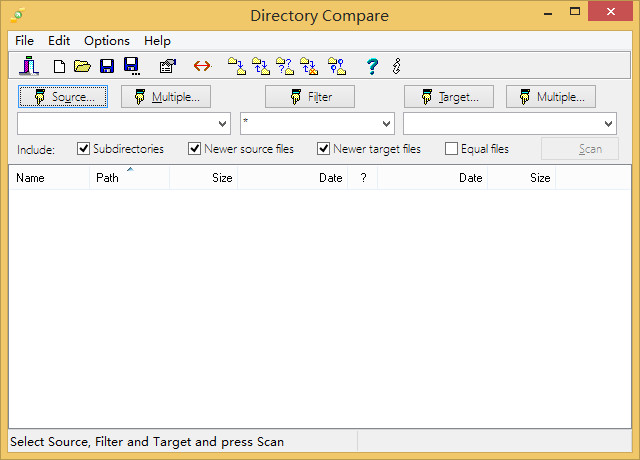 Directory Compare 目录内容比较 3.4.7 绿色版