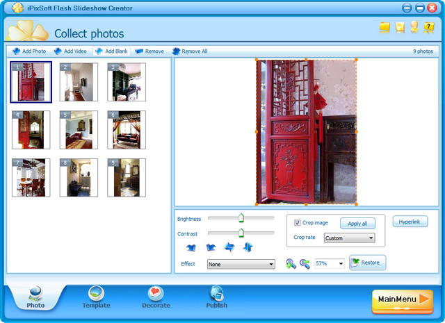 iPixSoft Flash Slideshow Creator 电子相册制作 4.3.0.0 特别版