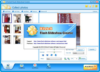 iPixSoft Flash Slideshow Creator 电子相册制作 4.3.0.0 特别版软件截图