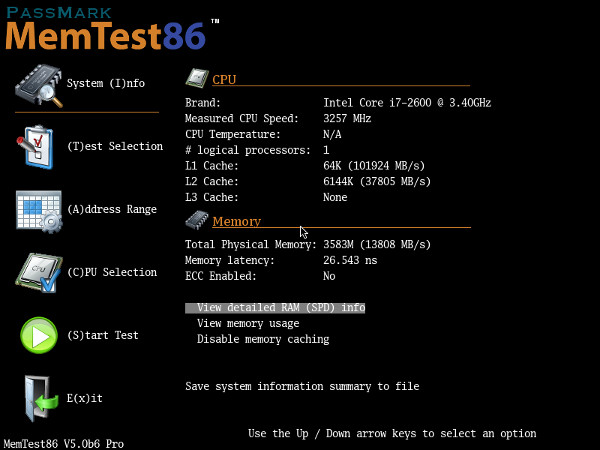 Memtest86 8.2.1000