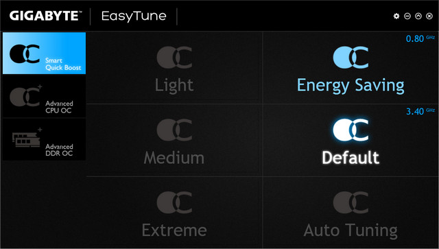 EasyTune（技嘉超频软件） B14.0819.1