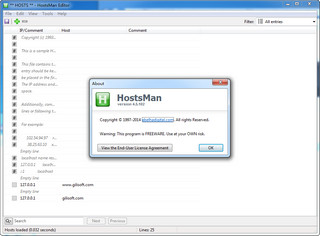 HostsMan （Host文件管理） 4.5.102软件截图