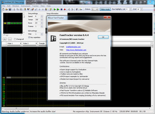 Famitracker 音乐制作软件 0.4.4软件截图