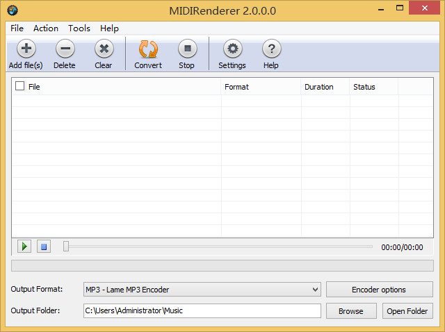 MIDIRenderer 2.0.0.0
