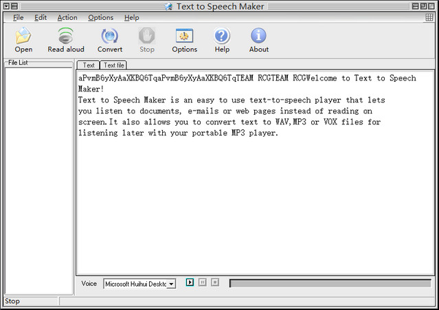Text to Speech Maker 文本朗读软件 2.6 完全版