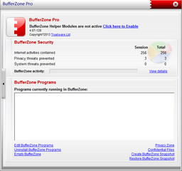 BufferZone Pro 沙箱 4.07.128 专业版软件截图