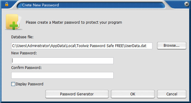 Crete New Password 随机密码生成 1.3.0.0 绿色版