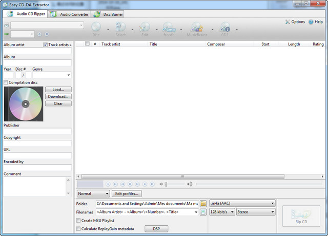 Easy CD-DA Extractor （CD抓轨工具）