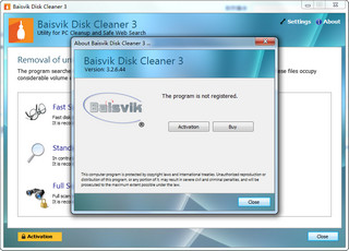 Baisvik Disk Cleaner 磁盘清理工具 3.1.4.32 绿色版软件截图
