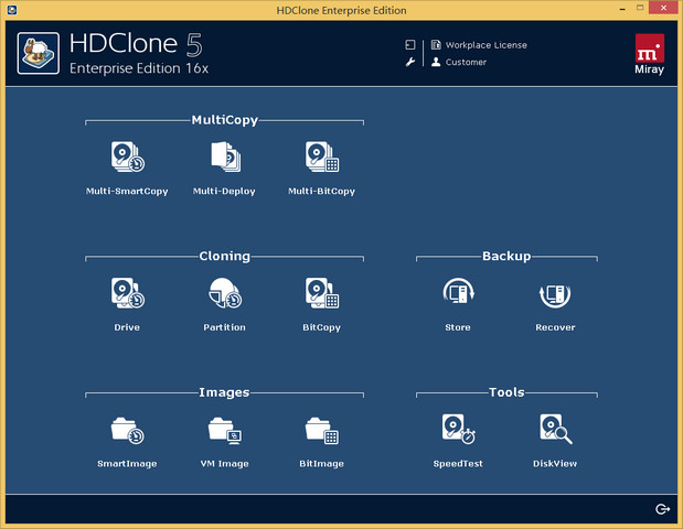 HDClone 硬盘镜像备份
