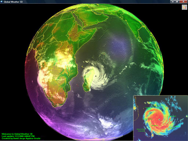 Global Weather 3D (3D全球天气)