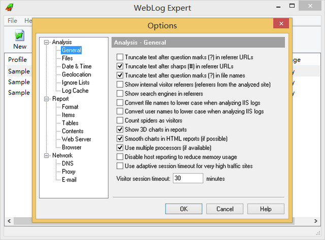 WebLog Expert 日志专家