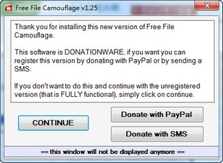 File Camouflage 1.25 绿色版软件截图