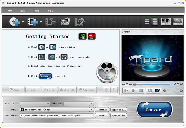 Tipard Total Media Converter Platinum 6.2.28 白金版