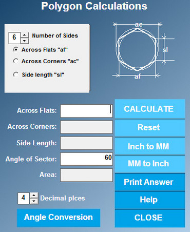Trades Math Calculator