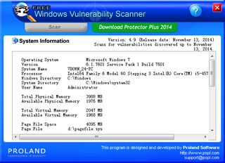 Windows Vulnerability Scanner 4.9 绿色版软件截图