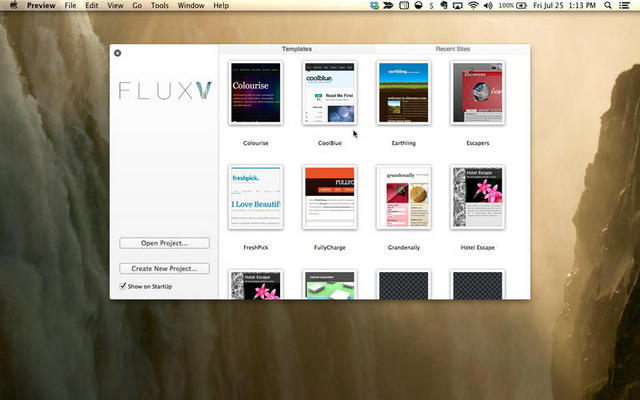 flux v for Mac