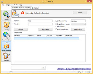 webcam 7 PRO 1.4.0.0 专业版软件截图