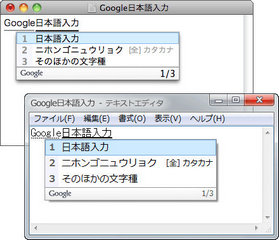 谷歌日语输入法 1.3.21.111软件截图