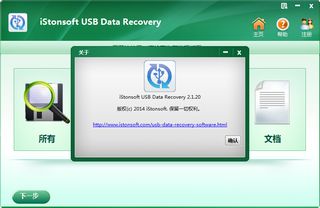 iStonsoft USB Data Recovery （USB数据恢复软件） 2.1.20软件截图