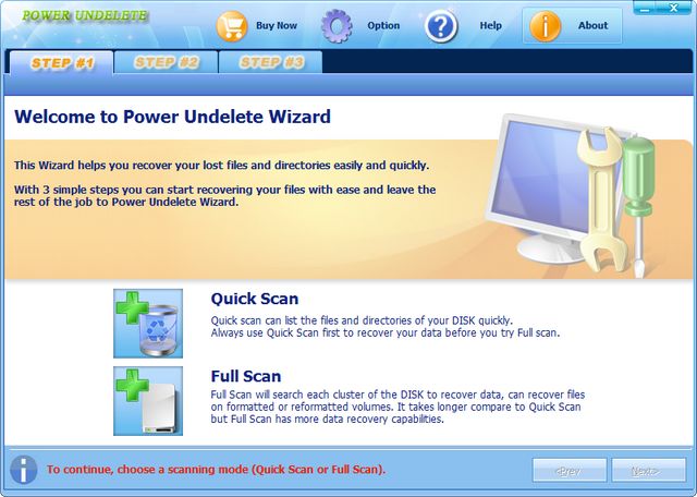 Power Undelete Wizard 数据恢复软件