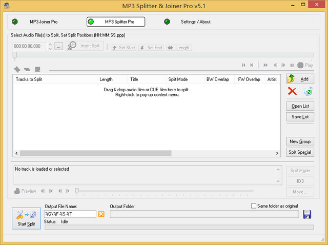 MP3 Splitter & Joiner Pro