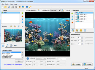 Animated Screensaver Maker 4.1.0 特别版软件截图