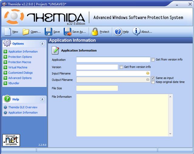Themida 软件加密工具 2.2.9.0