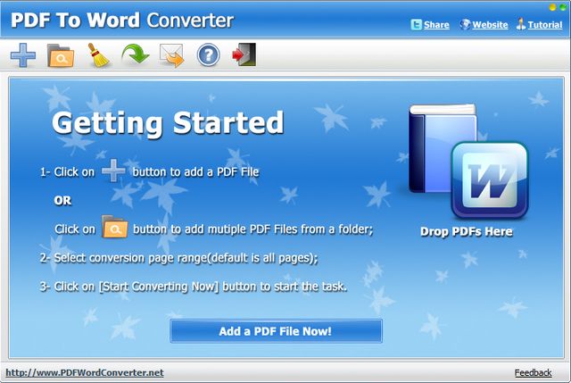 PDFZilla PDF To WORD Converter （PDF转word) 3.1.0软件截图