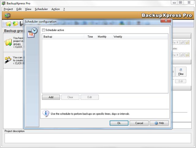 BackupXpress Pro 数据备份