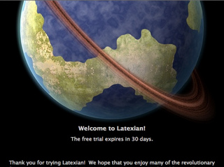Latexian for Mac OS X 1.2.7 特别版软件截图