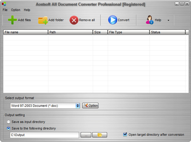 Aostsoft All Document Converter Pro