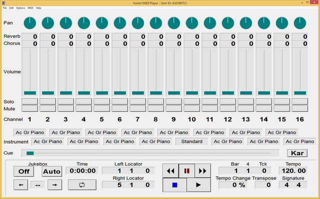 Sweet MIDI Player