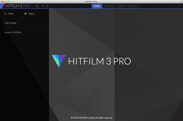 HitFilm Pro 3 Mac破解