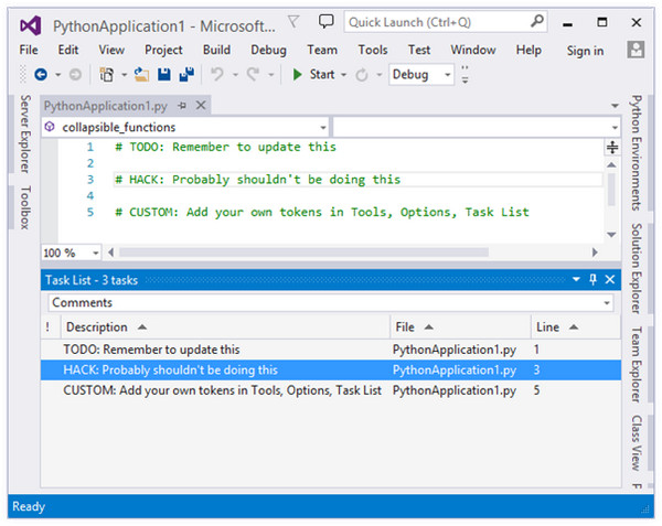 Python Tools for Visual Studio Beat 2.2