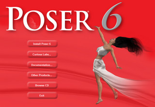Poser6.0 破解版软件截图