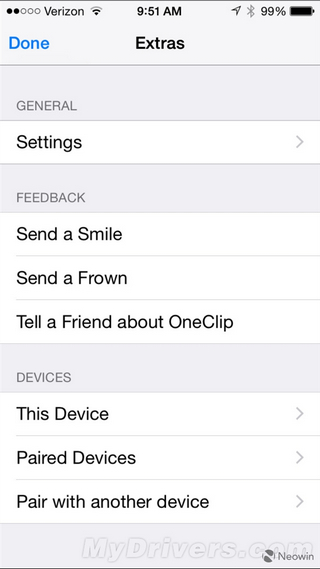 OneClip for iPhone/iPad