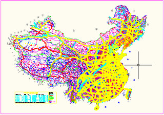 中国地图cad版软件截图