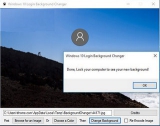 Windows 10 Login Background Changer中文版 1.0.0.0